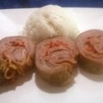 Recette de Sobrebarriga farcie au jambon et au fromage