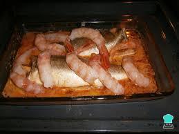 Recette de bar aux crevettes
