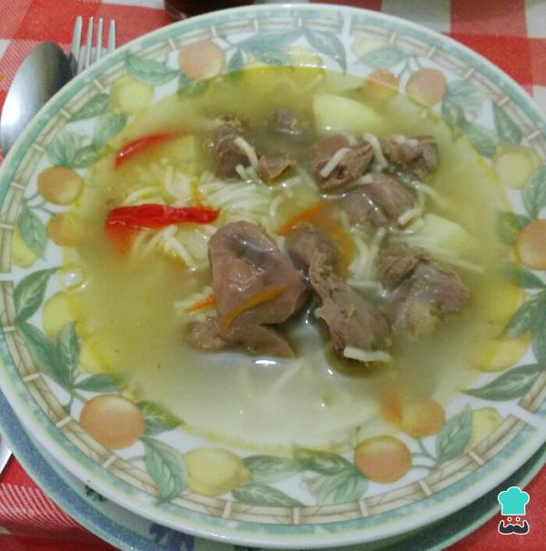 Recette de contre-soupe au poulet