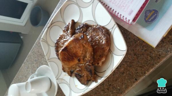 Recette de côtelette de porc grillée