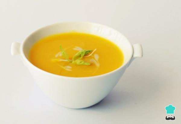 Recette de crème de courgettes et carottes au fromage