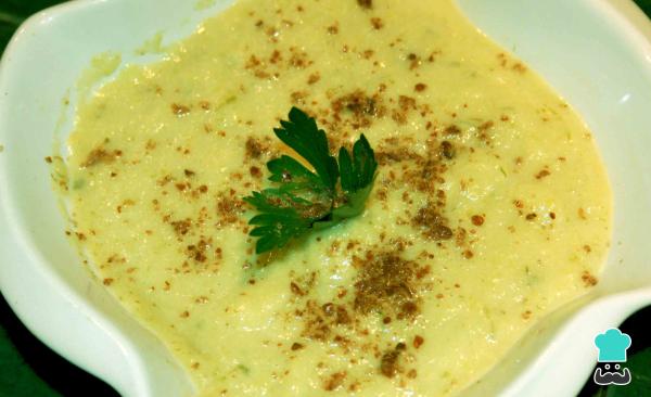 Recette de crème de courgettes fitness