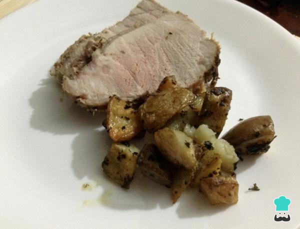 Recette de cuisse de porc au four avec pommes de terre