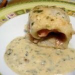 Recette de filet de poisson farci aux fruits de mer en sauce au fromage