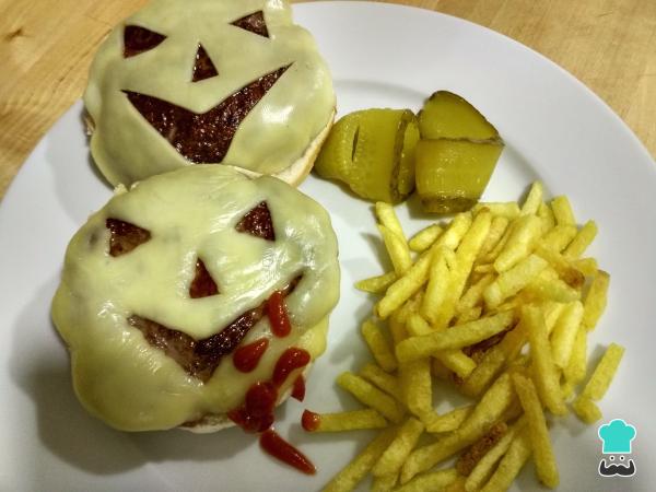 Recette de hamburgers pour Halloween