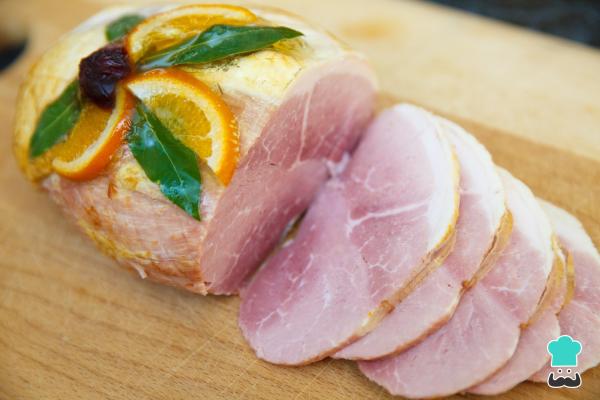 Recette de jambon au four à la moutarde