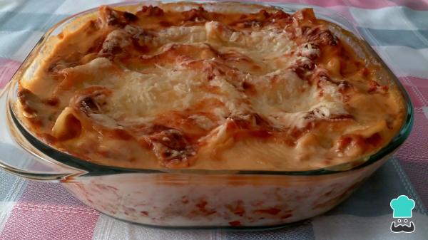 Recette de lasagne au poulet et aux champignons
