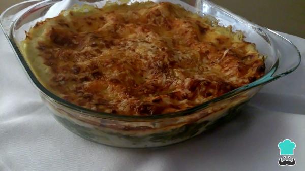 Recette de lasagne aux épinards, pignons de pin et raisins secs