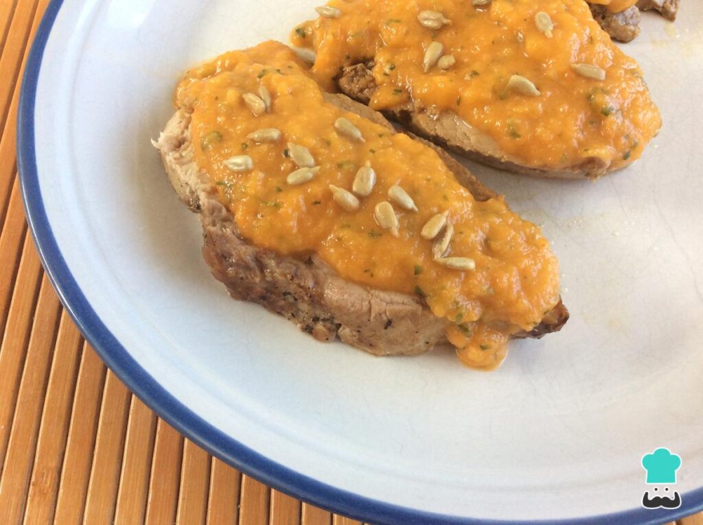 Recette de longe à la sauce potiron