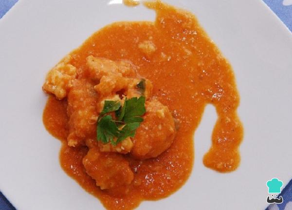 Recette de lotte à l'américaine