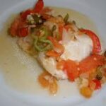 Recette de mérou aux poivrons vapeur
