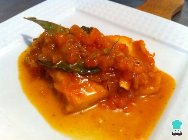 Recette de morue à la tomate et à l'oignon