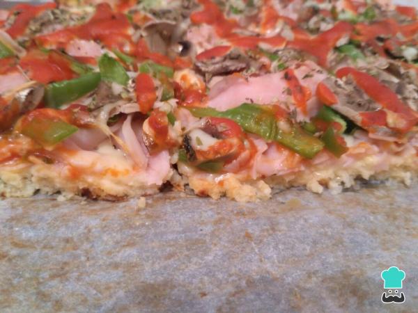 Recette de pâte à pizza à base de chou-fleur