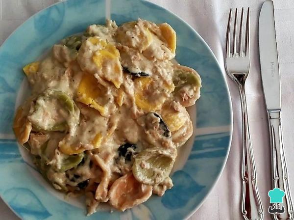 Recette de pâtes Arcobaleno