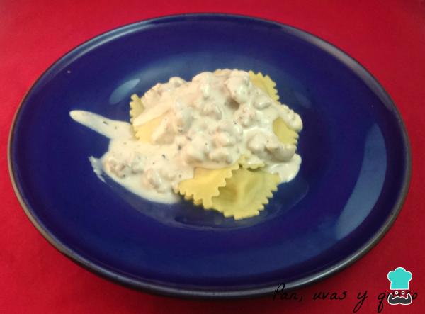 Recette de raviolis à la sauce aux noix