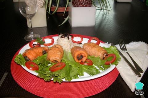 Recette de rouleaux de truite