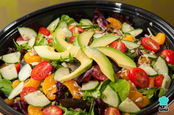 Recette de salade d'avocat et d'orange