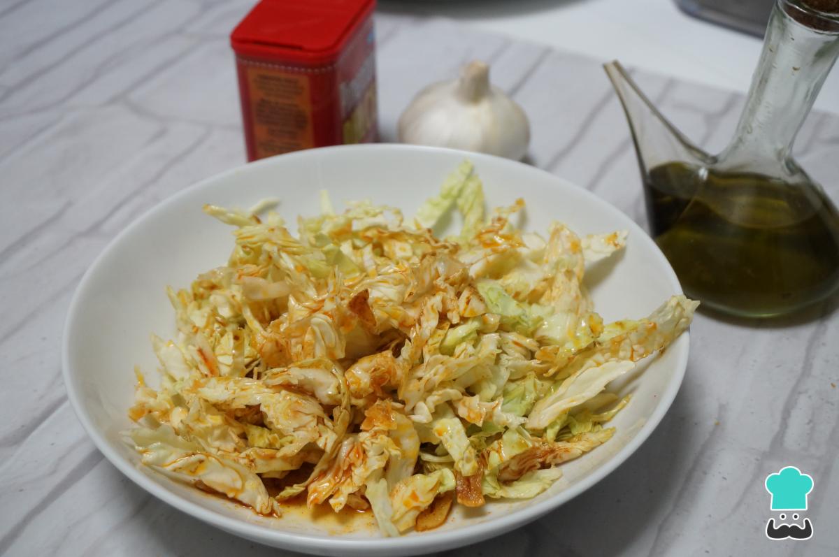 Recette de salade de chou andalouse