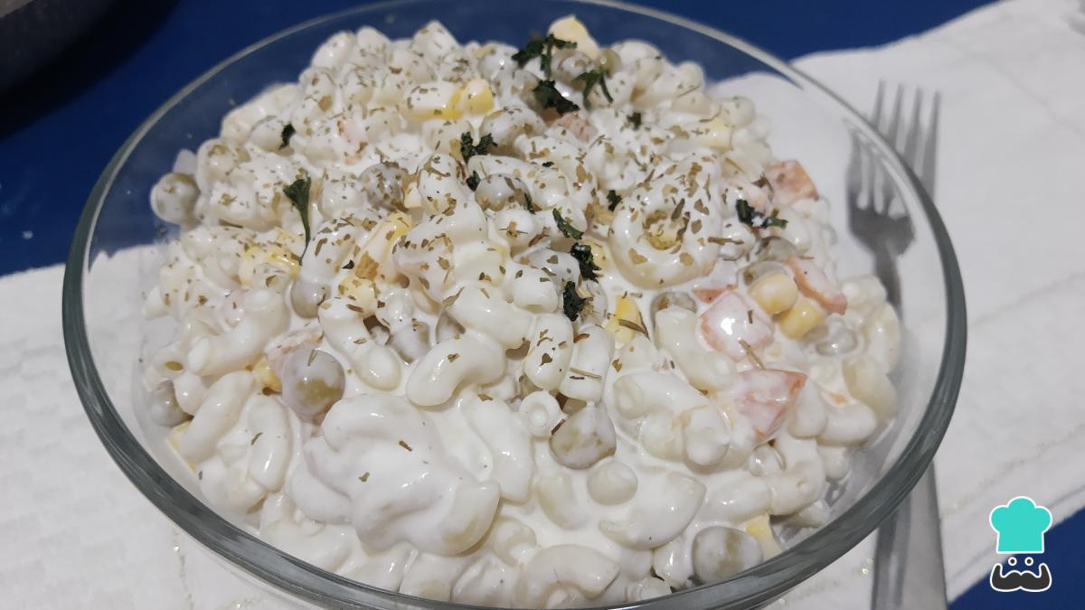 Recette de salade de coude aux légumes