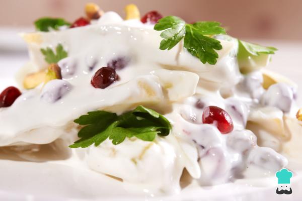 Recette de salade de pommes et crème