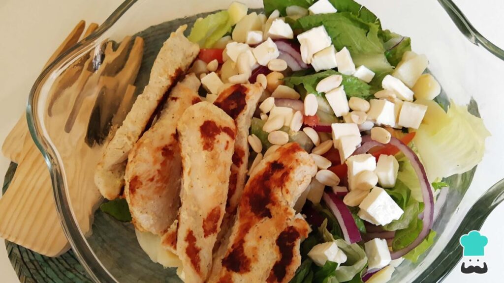Recette de salade de poulet et de pommes de terre