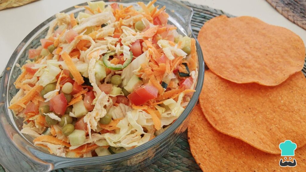 Recette de salade de poulet râpé