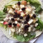 Recette de salade de riz avec laitue