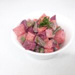 Recette de salade russe péruvienne