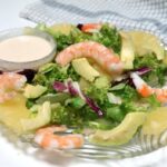 Recette de salade tropicale à la sauce rose