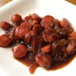 Recette de saucisses au vin rouge