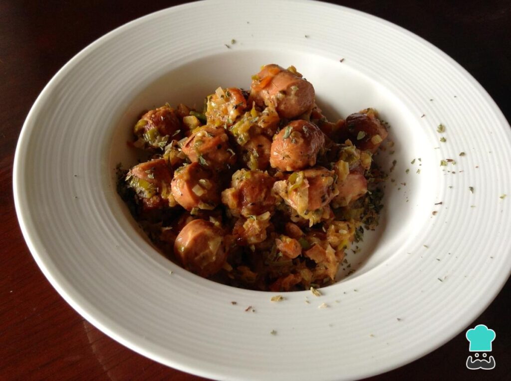Recette de saucisses mijotées aux légumes