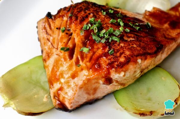 Recette de saumon au four à la japonaise