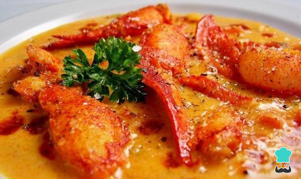 Recette de soupe au homard