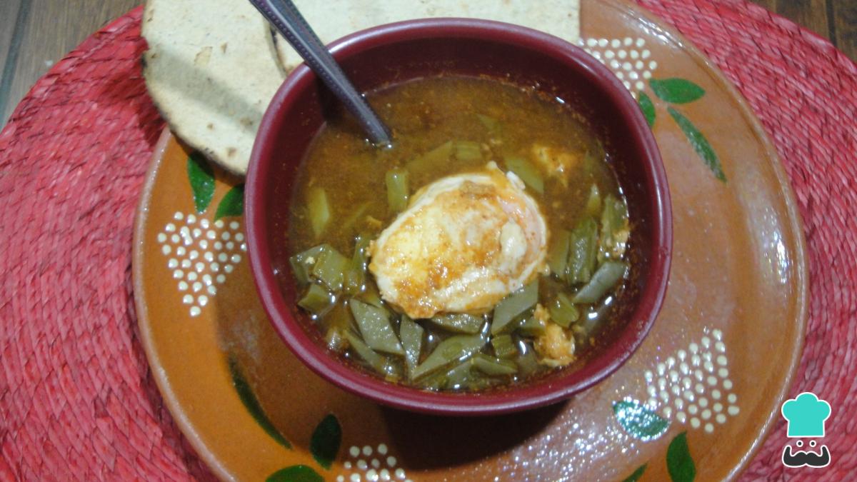 Recette de soupe de cactus à l'œuf