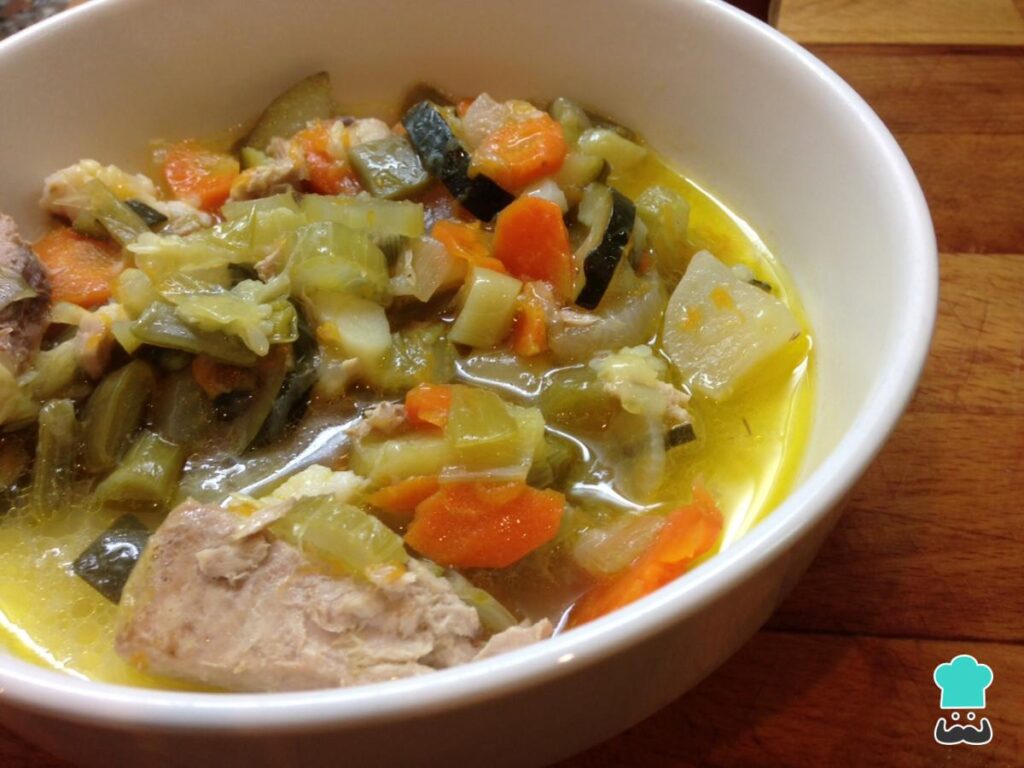 Recette de soupe de légumes au poisson