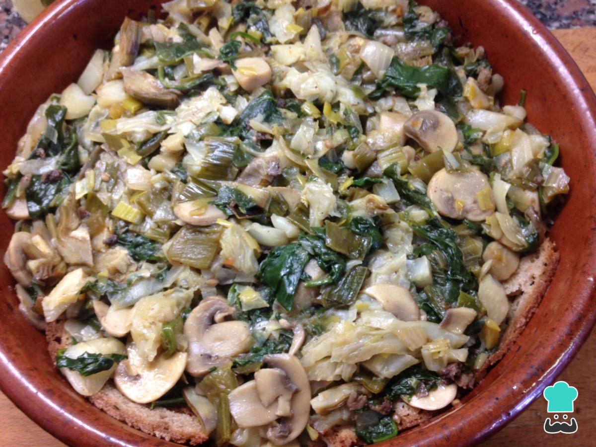 Recette de soupes de légumes majorquines