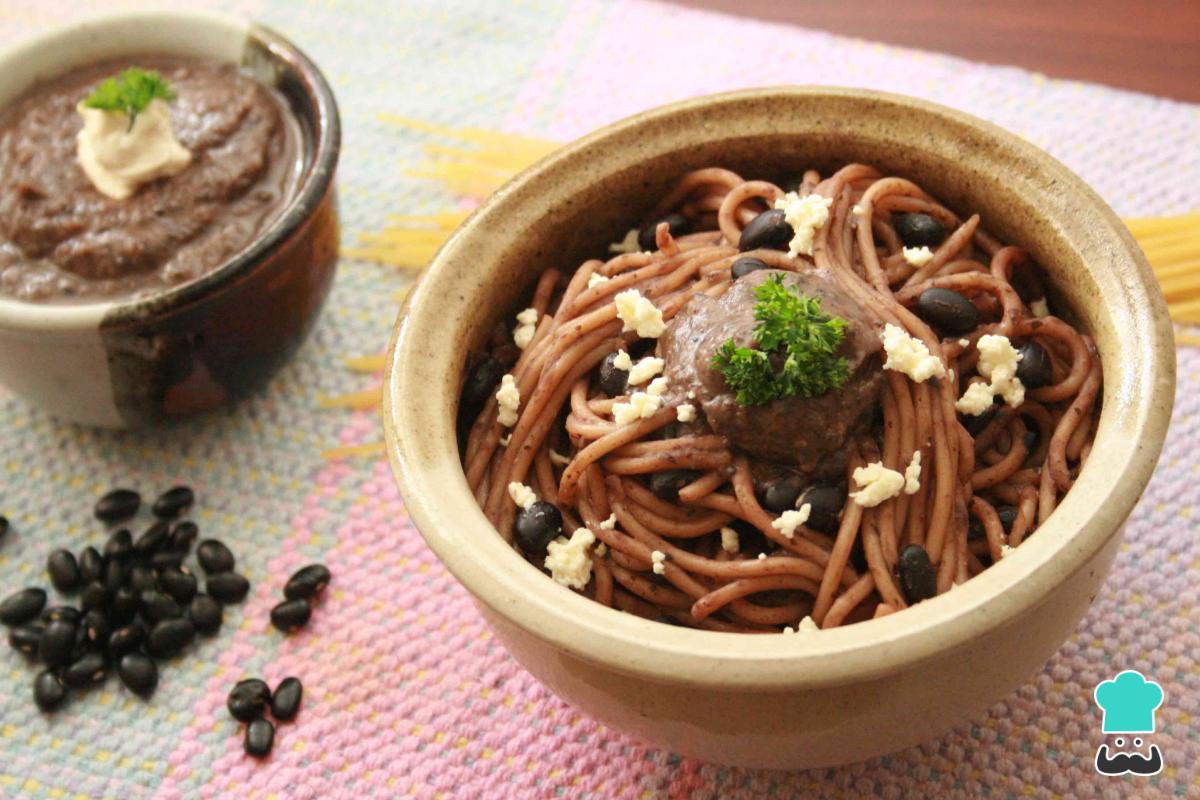 Recette de spaghetti aux haricots