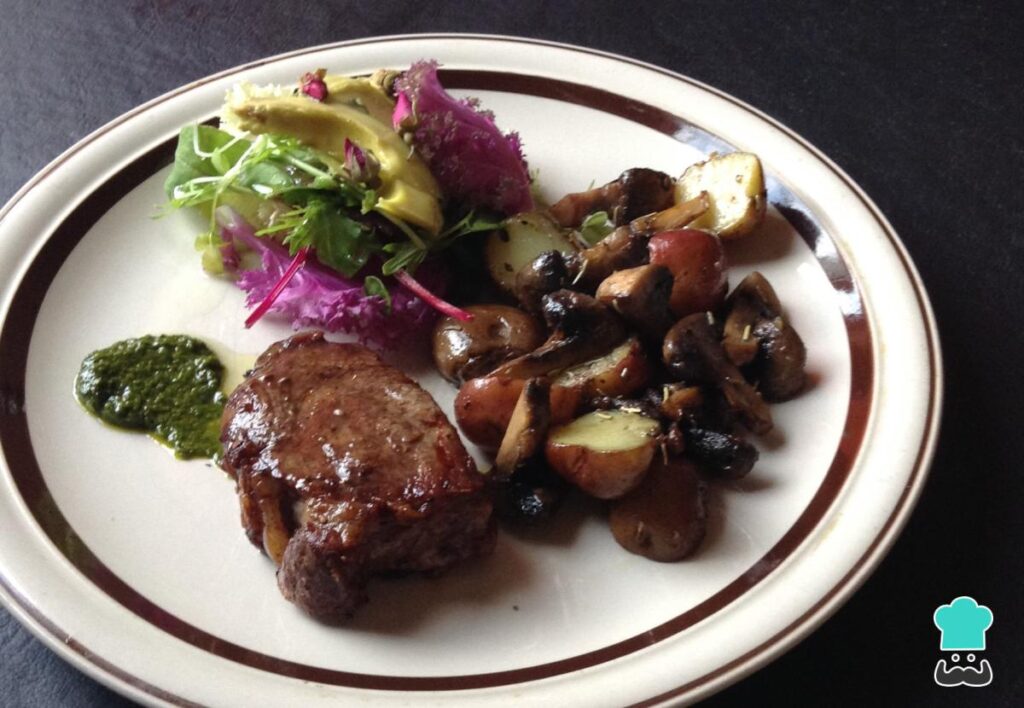 Recette de steak aux pommes de terre
