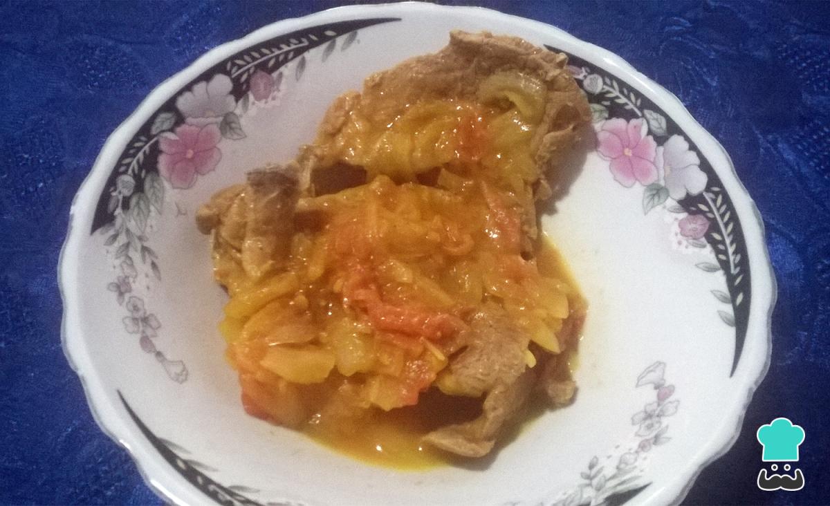 Recette de steak de bœuf à l'oignon