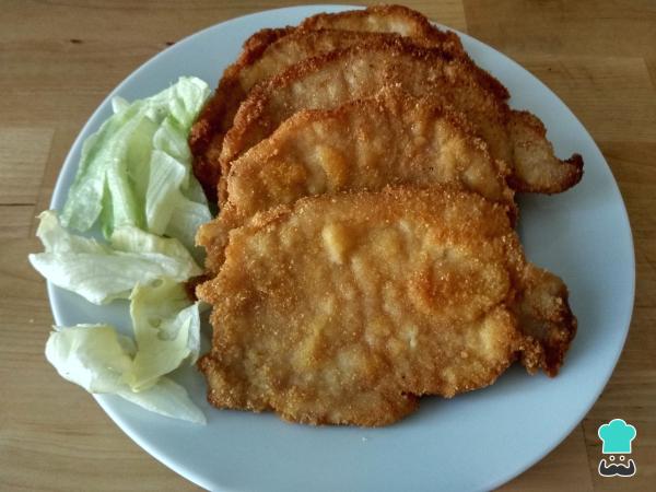 Recette de steaks de porc panés