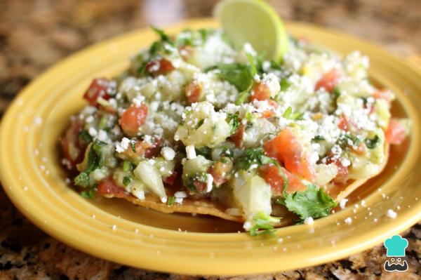 Recette de toasts mexicains au poisson