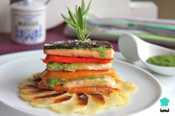 Recette des MILFOJAS À LA TRUITE ET AUX POMMES DE TERRE