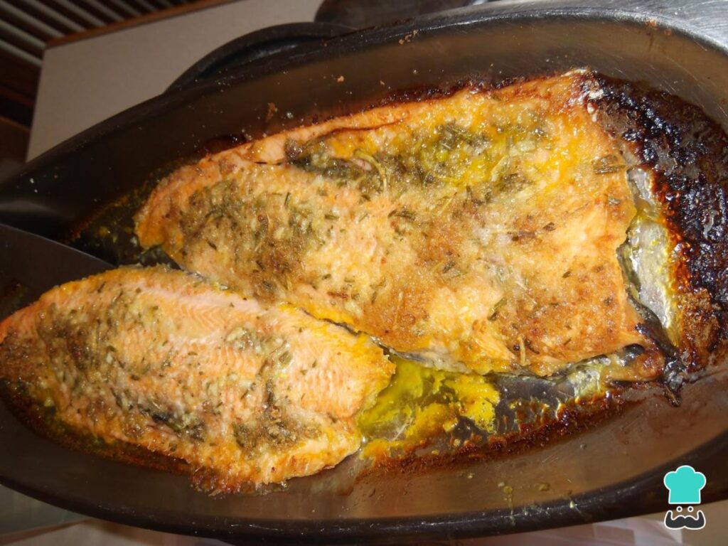 Recette simple de truite saumonée au four