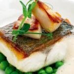 la recette Escalopes de bar