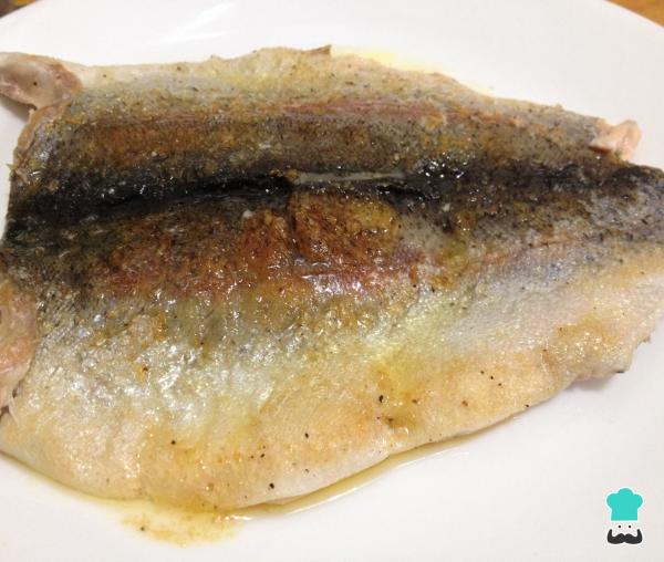 la recette Truite meunière