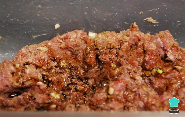 Recette de boulettes de viande frites - Étape 3