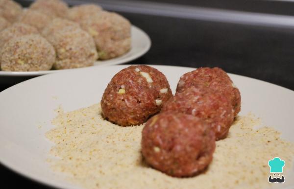 Recette de boulettes de viande frites - Étape 4