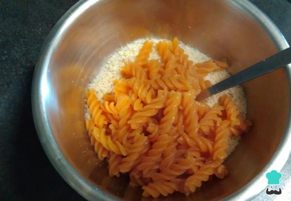Recette de Pâtes sans gluten au fromage et poivre - Étape 4