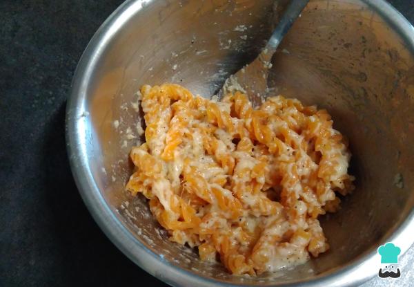 Recette de Pâtes sans gluten au fromage et poivre - Étape 5