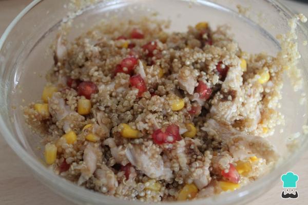Recette de Salade de Quinoa et Poulet - Étape 4